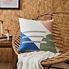 Pillow Case Cover Fashion Retro Towel Embroidered Color matching Home Office Pillow Case Cover Living Room Bedroom Sofa Cushion Cover