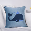 Pillow Case Cover Lovely Flannel Towel Embroidered Living Room Bedroom Sofa Pillow Case cover Modern Sample Room Cushion Cover