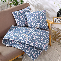 Pillow Quilt Cotton High Density 2 In 1 Quilt Napping Pillow Car Purpose Cushion Office Nap Pillow Folding Blanket Sofa Pillow Air Conditioning Quilt miniinthebox