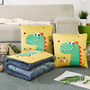 Pillow Quilt Multifunction Crystal Velvet Super Soft Foldable 2 In 1 Car Seat Cushion Sofa Office Nap Pillow For Chairs Back Home Office Car Air Conditioning Quilt miniinthebox
