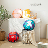 Pillow Refreshing Flowers Round Shape Super Soft Include Pillow Core Pillow Living Room Bedroom Sofa Cushion miniinthebox