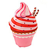 Pillow Simulation Plush Toy Plush Dolls Stuffed Animal Plush Toy FoodDrink Cupcake Cute 3D 30cm Imaginative Play,  Stocking,  Great Birthday Gifts Party Favor Supplies Boys and Girls Adults Kids