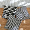 PillowCase Classic Houndstooth Cotton PillowCase Trend Return Style Cushion Cover Living Room Bedroom Sofa Cushion Cover miniinthebox
