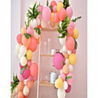 pink balloons archamp;garland kit/90pcs pastel summer party balloons macaron 9 colors for wedding,  baby shower,  graduations,  anniversary organic party decorations