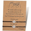 pinky promise compass bracelet,  matching bracelets,  distance bracelets,  relationship bracelets gifts for best friends couples lovers mom and daughter teenage girls boys women men