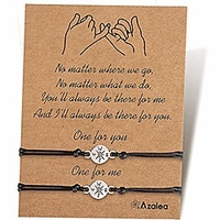 pinky promise compass bracelet,  matching bracelets,  distance bracelets,  relationship bracelets gifts for best friends couples lovers mom and daughter teenage girls boys women men