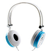 Pirate Skull Style Stereo Headphones (Blue)