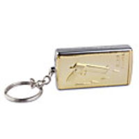 Pistol Gun Pattern Slide Touch Lighter