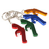 Pistol Shaped Aluminum Keychain Bottle Opener