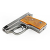 Pistol Shaped Lighter with Red Laser Beam (Black)