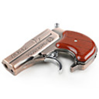 Pistol Shaped Lighter with Red Laser Beam (Copper)