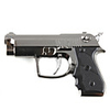 Pistol Shaped Windproof Lighter with White Light Flashlight