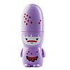 Pitaya Pattern Mini Pocket Cooling Fan Purple