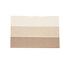 Placemat PVC Heat Resistant European Style Geometric Table Cover Table decorations for Daily Wear Rectangular 3045 cm Ash 4 pcs