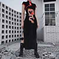 Plague Doctor Goth Girl Gothic Goth Subculture Vacation Dress Party Costume Masquerade Women