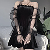 Plague Doctor Goth Girl Gothic Goth Subculture Vacation Dress Party Costume Masquerade Women