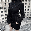 Plague Doctor Goth Girl Gothic Goth Subculture Vacation Dress Party Costume Masquerade Women