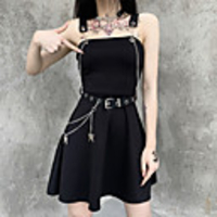 Plague Doctor Goth Girl Gothic Goth Subculture Vacation Dress Party Costume Masquerade Women