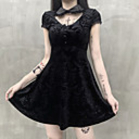 Plague Doctor Goth Girl Gothic Goth Subculture Vacation Dress Party Costume Masquerade Women