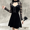 Plague Doctor Goth Girl Gothic Goth Subculture Vacation Dress Party Costume Masquerade Women