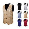 Plague Doctor Punk Gothic Disco 17th Century Masquerade Vest Waistcoat Men