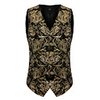 Plague Doctor Punk Gothic Victorian Steampunk 17th Century Waistcoat Paisley Coletes Men