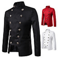 Plague Doctor Punk Gothic Victorian Steampunk 17th Century Winter Coat Men