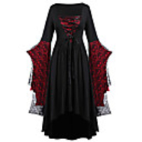 Plague Doctor Retro Vintage Gothic Punk Gothic Steampunk 17th Century Dress Masquerade Women