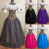 Plague Doctor Retro Vintage Gothic Steampunk Vacation Dress Summer Dress Masquerade Women