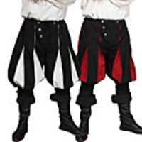 Plague Doctor Retro Vintage Medieval Steampunk Pants Masquerade Tuxedo Men