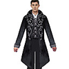 Plague Doctor Retro Vintage Medieval Steampunk Tailcoat Frock Coat Men