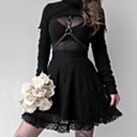 Plague Doctor Retro Vintage Punk Gothic Medieval Renaissance 17th Century Blouse / Shirt Masquerade Women