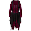 Plague Doctor Retro Vintage Punk Gothic Medieval Renaissance 17th Century Dress Masquerade Women