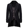 Plague Doctor Retro Vintage Punk Gothic Medieval Steampunk 17th Century Coat Masquerade Tuxedo Men