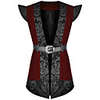 Plague Doctor Retro Vintage Punk Gothic Medieval Steampunk 17th Century Masquerade Vest Tuxedo Men