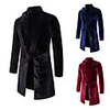 Plague Doctor Retro Vintage Punk Gothic Steampunk 17th Century Coat Masquerade Tuxedo Trench Coat Men