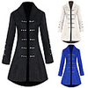 Plague Doctor Retro Vintage Punk Gothic Steampunk 17th Century Coat Masquerade Tuxedo Trench Coat Women
