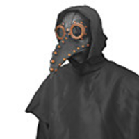 Plague Doctor Retro Vintage Punk Gothic Steampunk 17th Century Mask Masquerade Men