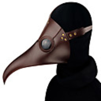 Plague Doctor Retro Vintage Punk Gothic Steampunk 17th Century Mask Masquerade Men