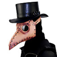Plague Doctor Retro Vintage Punk Gothic Steampunk 17th Century Mask Masquerade Men