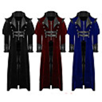 Plague Doctor Retro Vintage Steampunk Coat Masquerade Tuxedo Men
