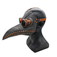 Plague Doctor Retro Vintage Steampunk Mask Masquerade Men