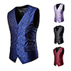 Plague Doctor Victorian Steampunk Waistcoat Paisley Coletes Men