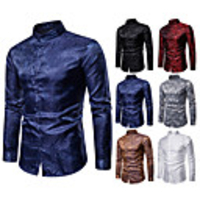 Plague Doctor Vintage Gothic Punk Gothic Steampunk 17th Century Blouse / Shirt Masquerade Men