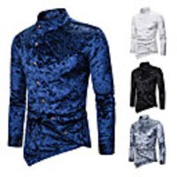 Plague Doctor Vintage Gothic Punk Gothic Steampunk 17th Century Blouse / Shirt Masquerade Men