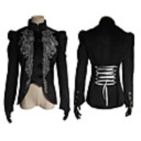 Plague Doctor Vintage Gothic Punk Gothic Steampunk 17th Century Coat Masquerade Women