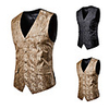 Plague Doctor Vintage Gothic Punk Gothic Steampunk 17th Century Masquerade Vest Waistcoat Men
