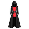 Plague Doctor Vintage Punk Gothic 17th Century Vacation Dress Dress Masquerade Hoodie Hoodies Robe Women