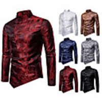 Plague Doctor Vintage Punk Gothic Medieval Renaissance 17th Century Blouse / Shirt Masquerade Men