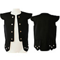Plague Doctor Vintage Punk Gothic Steampunk 17th Century Winter Masquerade Vest Tuxedo Men